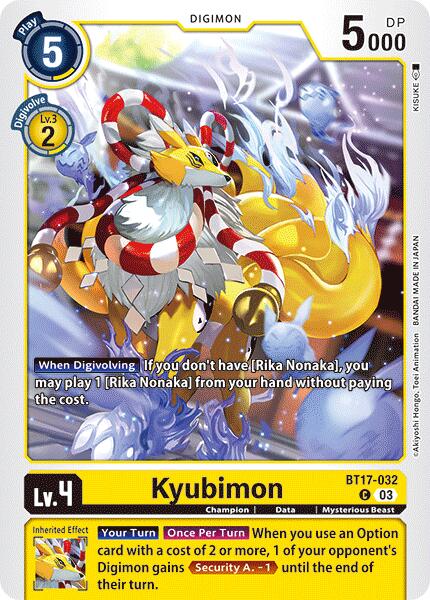 Kyubimon [BT17 - BT17-032 C]