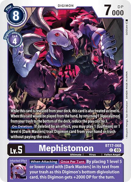 Mephistomon [BT17 - BT17-068 C]