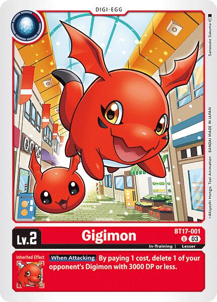 Gigimon [BT17 - BT17-001 U]