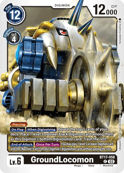 GroundLocomon [BT17 - BT17-058 C]