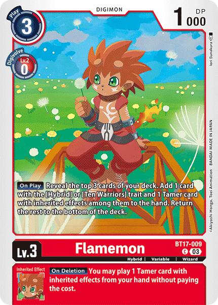 Flamemon [BT17 - BT17-009 C]