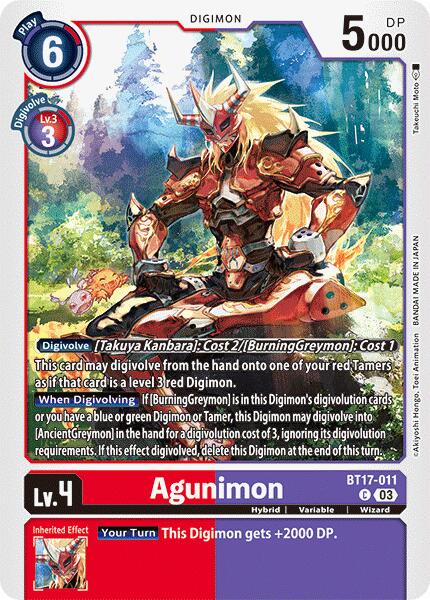 Agunimon [BT17 - BT17-011 C]