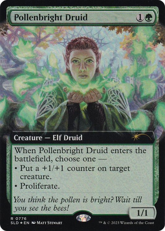 Pollenbright Druid (Extended Art)