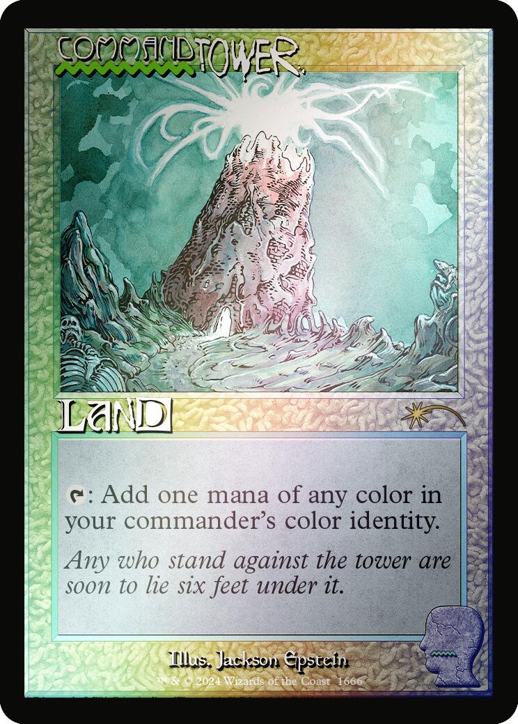 Command Tower (1666) (Rainbow Foil)