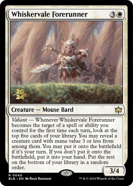 Whiskervale Forerunner
