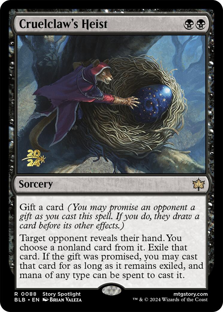 Cruelclaw's Heist