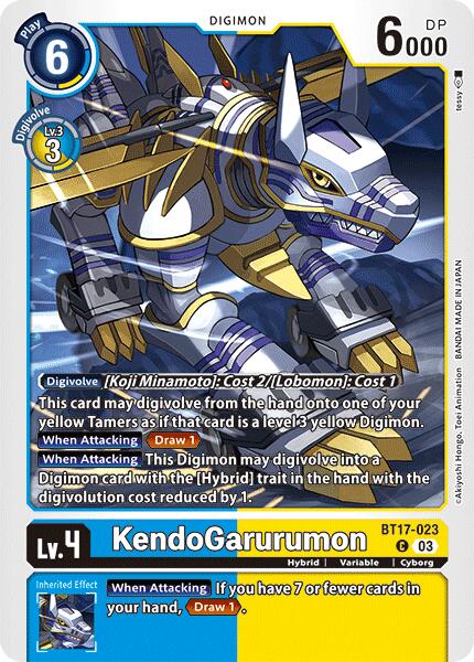 KendoGarurumon [BT17 - BT17-023 C]