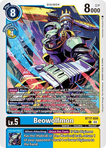 Beowolfmon [BT17 - BT17-026 C]