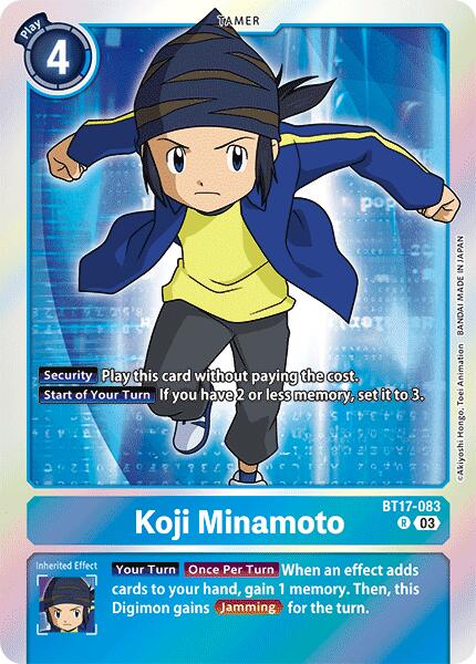 Koji Minamoto [BT17 - BT17-083 R]