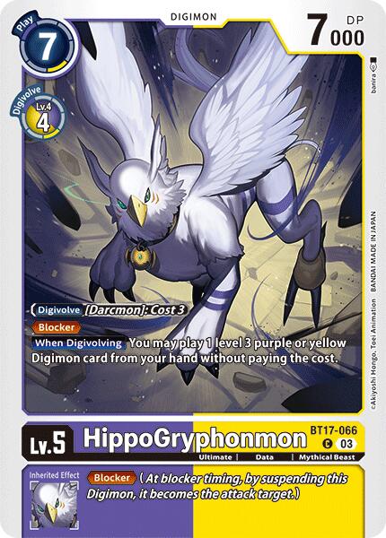 HippoGryphonmon [BT17 - BT17-066 C]