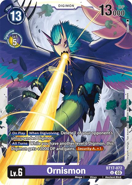 Ornismon [BT17 - BT17-072 U]