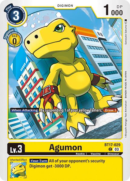 Agumon - BT17-029 [BT17 - BT17-029 C]