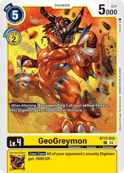 GeoGreymon [BT17 - BT17-033 C]
