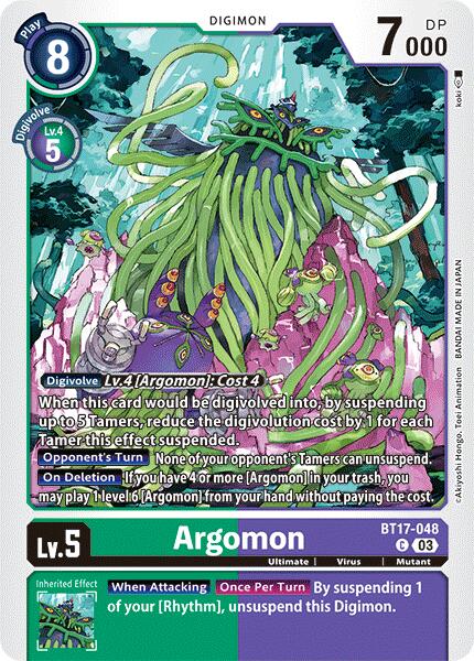 Argomon - BT17-048 [BT17 - BT17-048 C]