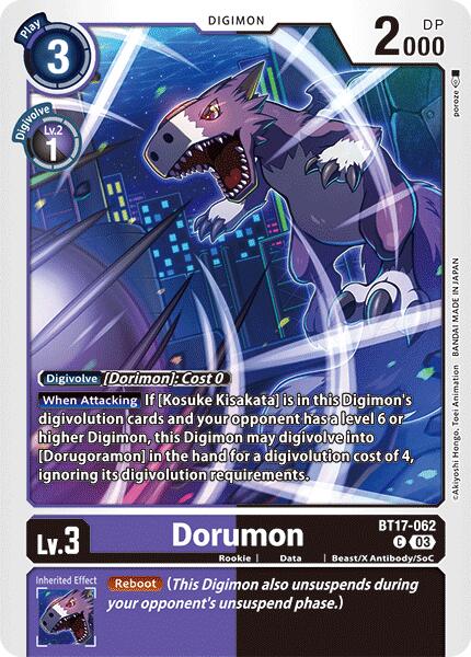 Dorumon [BT17 - BT17-062 C]