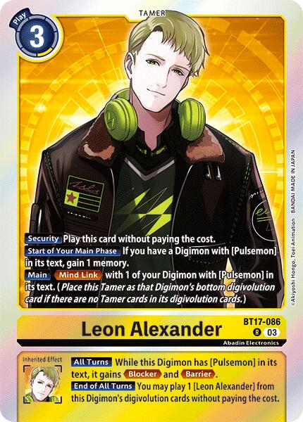 Leon Alexander [BT17 - BT17-086 R]
