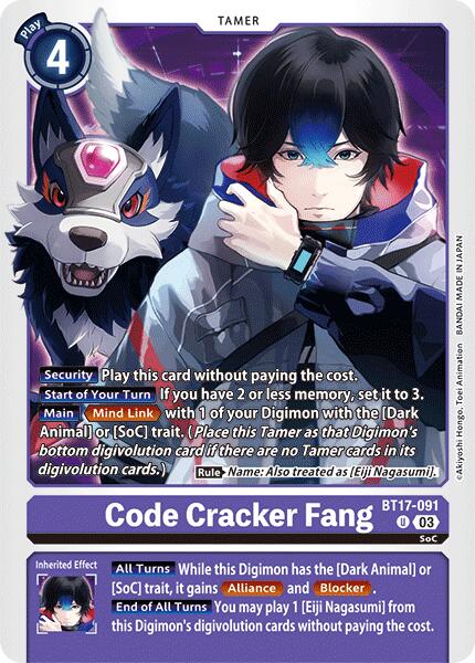 Code Cracker Fang [BT17 - BT17-091 U]