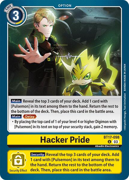 Hacker Pride [BT17 - BT17-098 U]