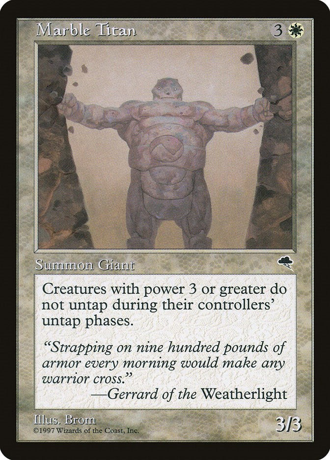 Marble Titan [TMP - 28]