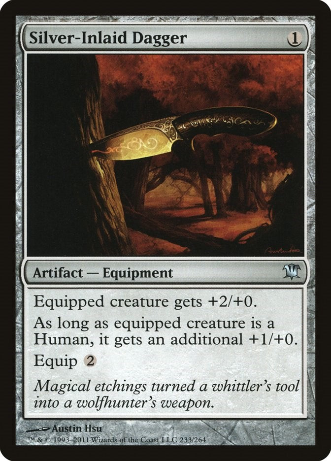 Silver-Inlaid Dagger [ISD - 233]