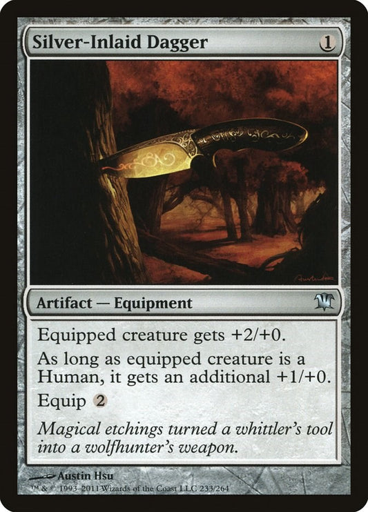 Silver-Inlaid Dagger [ISD - 233]