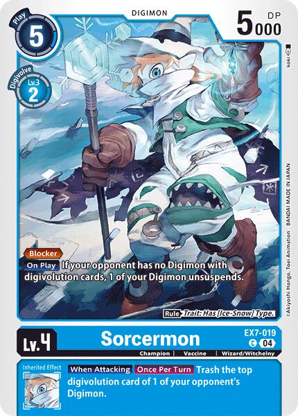 Sorcermon [EX07 - EX7-019 C]