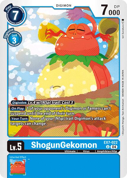 ShogunGekomon [EX07 - EX7-022 U]