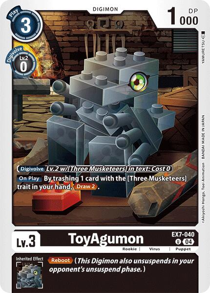 ToyAgumon - EX7-040 [EX07 - EX7-040 U]