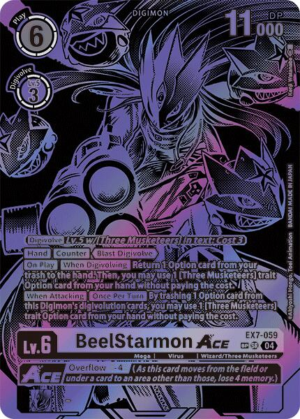 BeelStarmon ACE (Textured) [EX07 - EX7-059 SR]