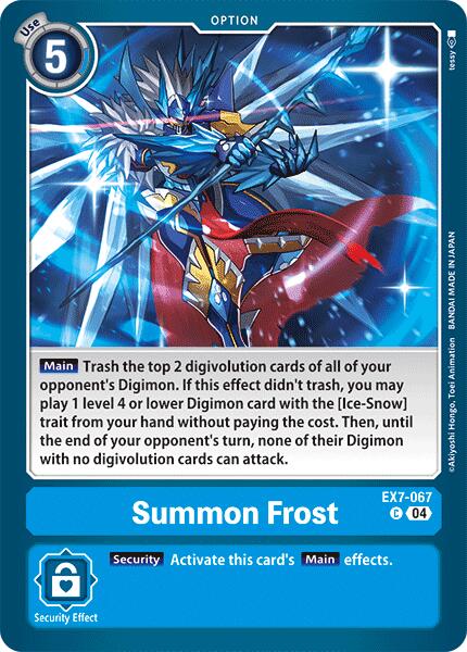 Summon Frost [EX07 - EX7-067 C]