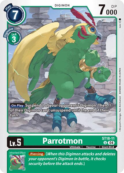 Parrotmon [ST-18 - ST18-11 U]