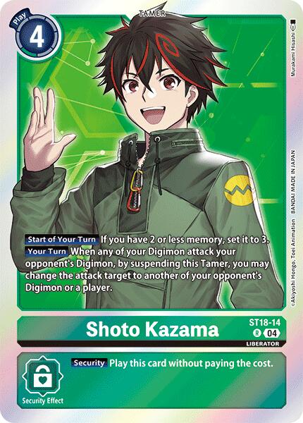 Shoto Kazama [ST-18 - ST18-14 R]
