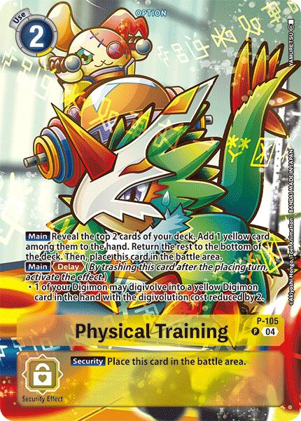 Physical Training (Starter Deck 18 Exclusive) [D-PR - P-105 P]