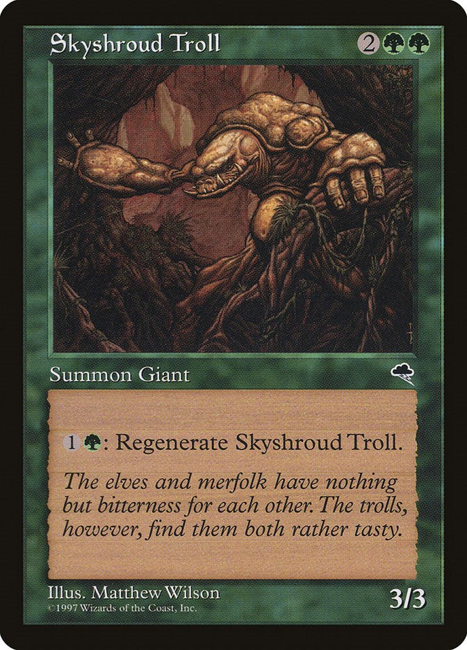 Skyshroud Troll [TMP - 257]