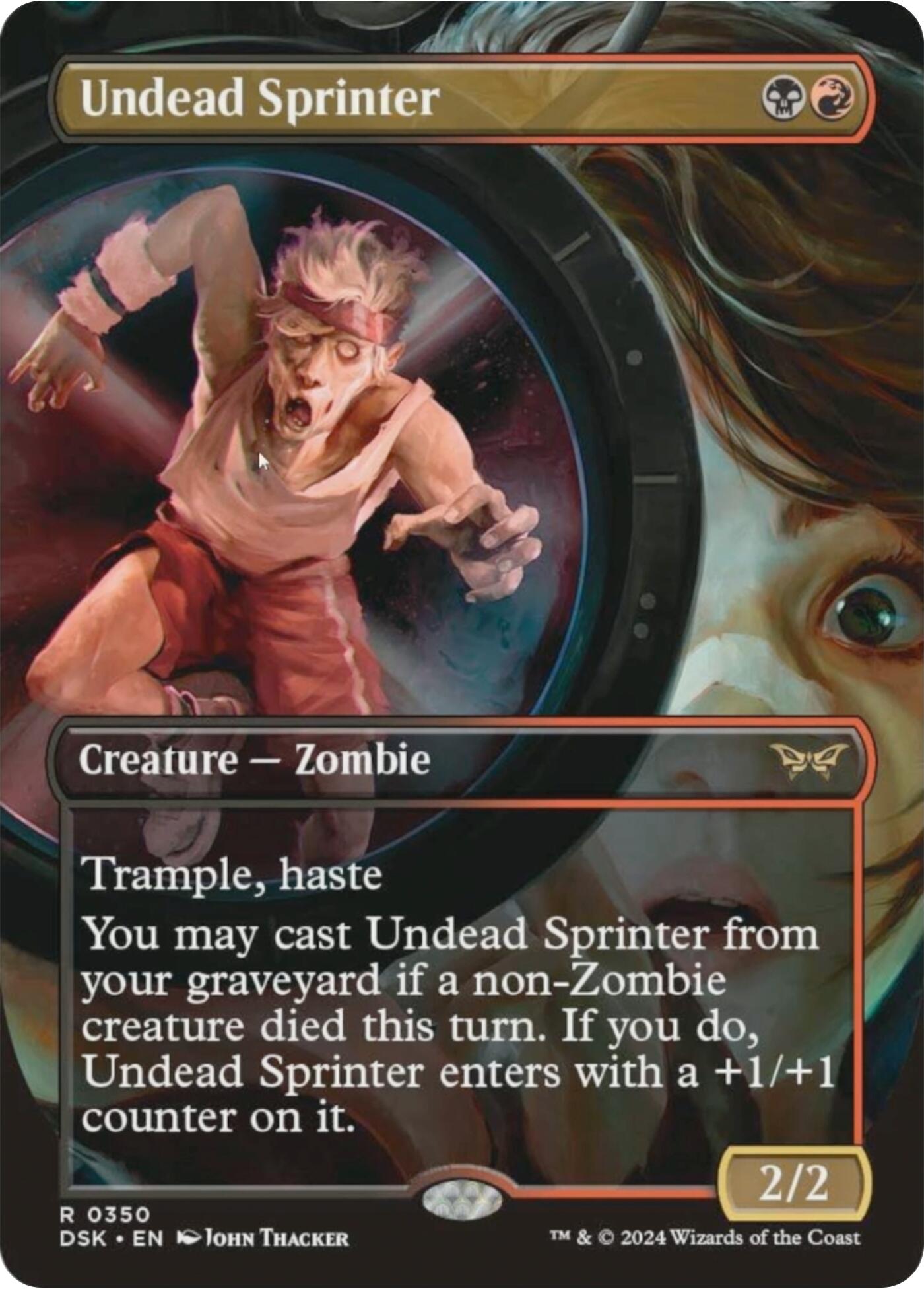 Undead Sprinter (Borderless)