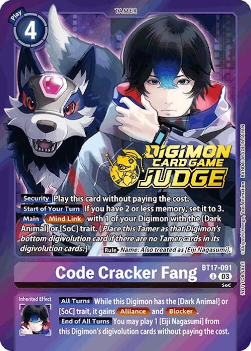 Code Cracker Fang (Judge Pack 6) [BT17 - BT17-091 U]