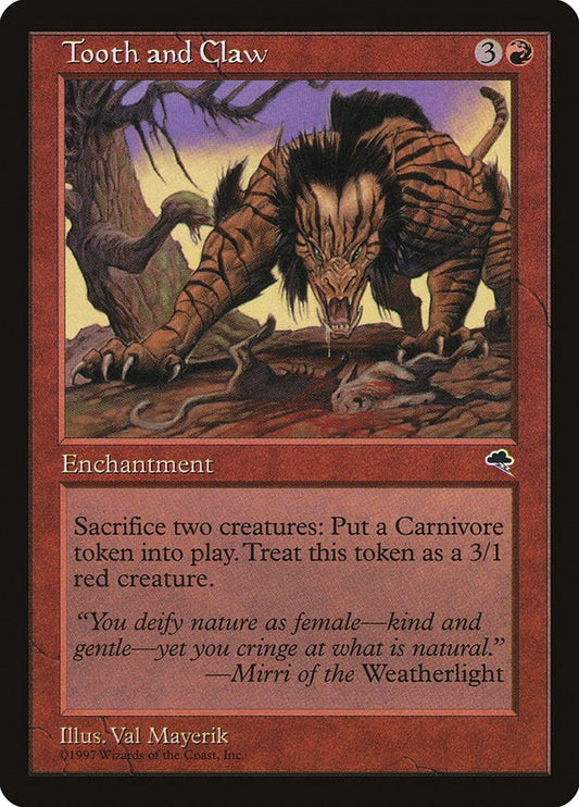Tooth and Claw [TMP - 210]