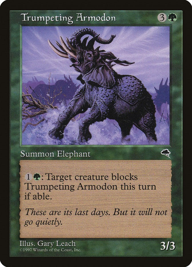 Trumpeting Armodon [TMP - 262]