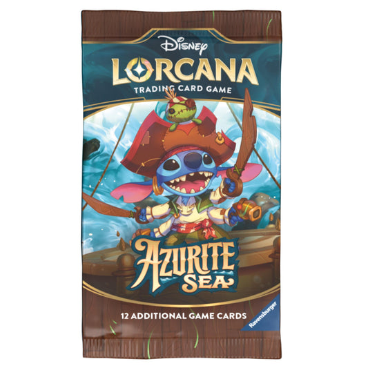 Disney Lorcana: Azurite Sea Booster Pack [6]