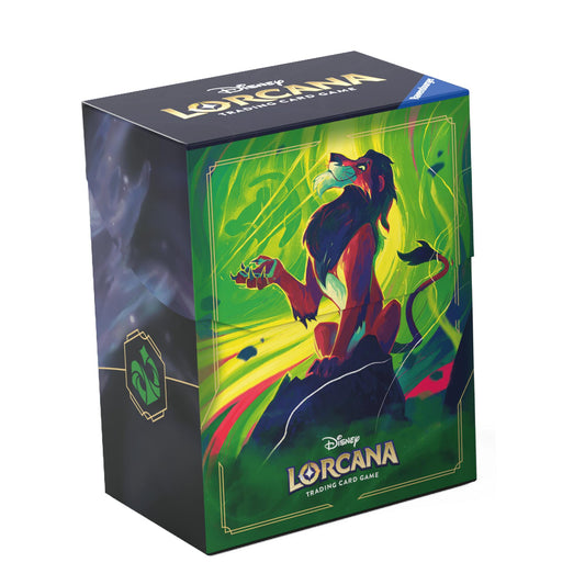 Disney Lorcana Deck Box - Scar - Vengeful Lion [RDB]