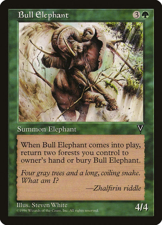 Bull Elephant [VIS - N/A]