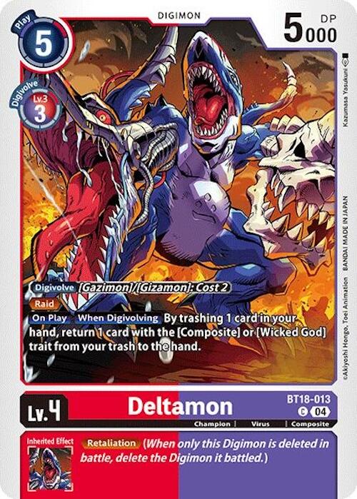 Deltamon - BT18-013 [BT18-19 - BT18-013 C]