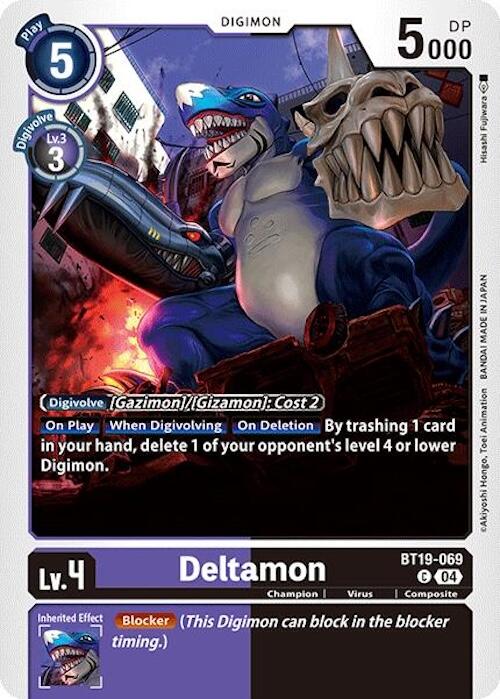 Deltamon - BT19-069 [BT18-19 - BT19-069 C]