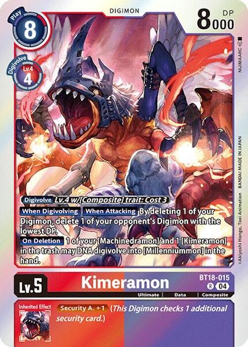 Kimeramon - BT18-015 [BT18-19 - BT18-015 R]
