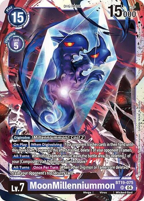 MoonMillenniummon [BT18-19 - BT19-075 SR]