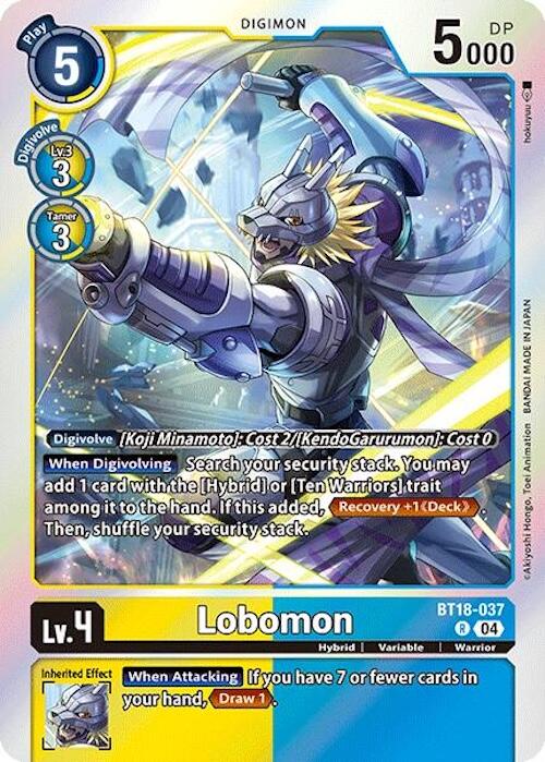 Lobomon [BT18-19 - BT18-037 R]