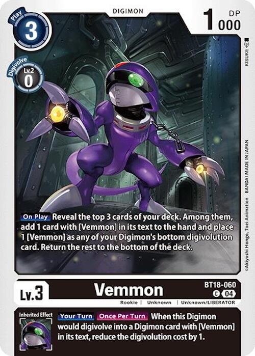 Vemmon [BT18-19 - BT18-060 C]