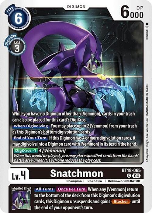 Snatchmon [BT18-19 - BT18-065 C]