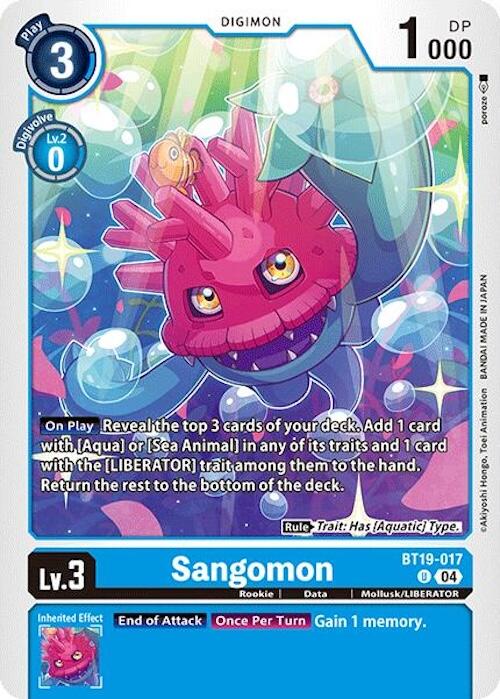 Sangomon [BT18-19 - BT19-017 U]