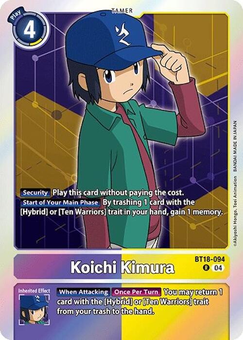 Koichi Kimura [BT18-19 - BT18-094 R]